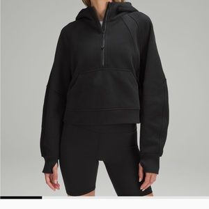 Suba oversized half zip hoodie